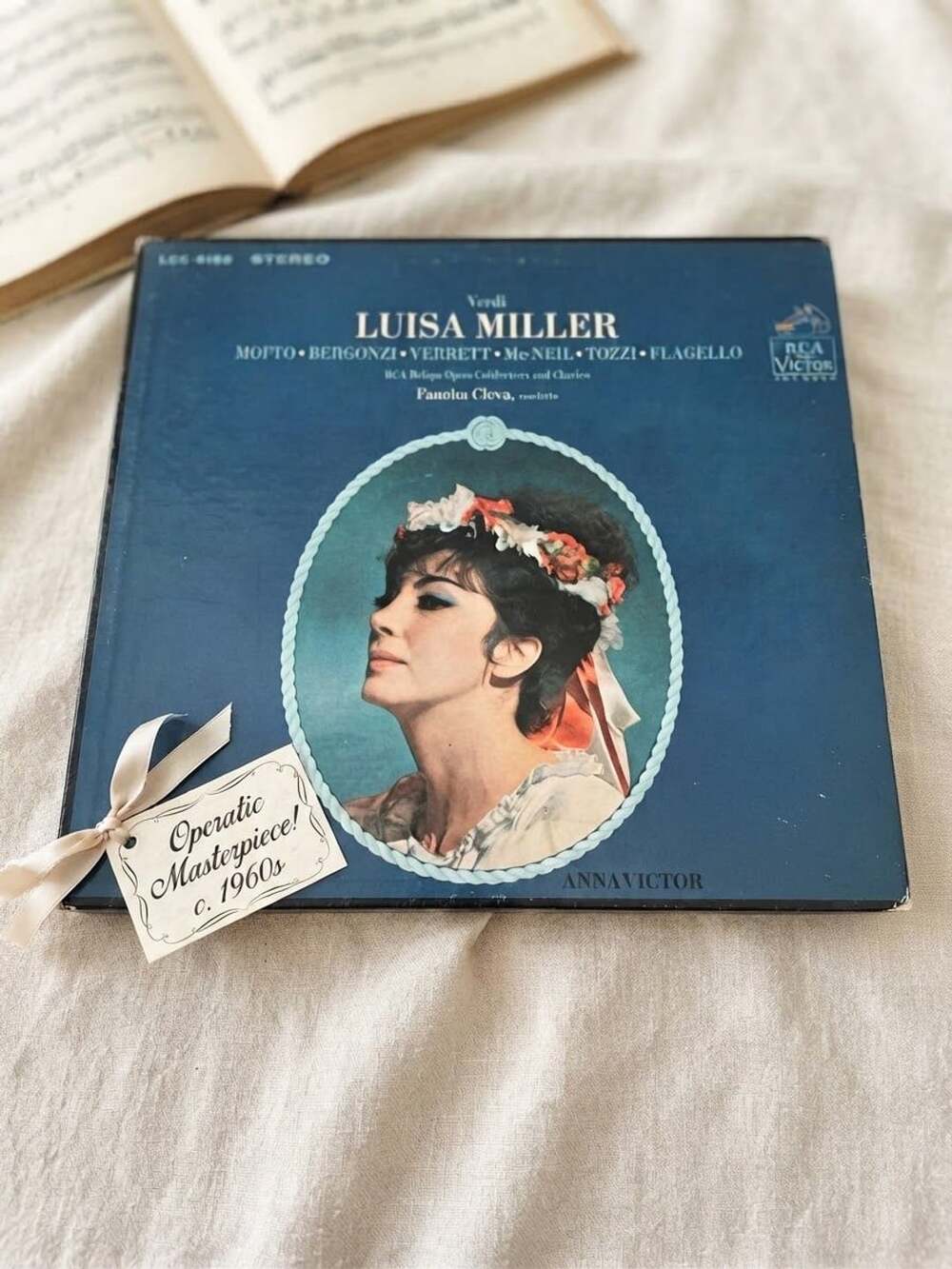 Verdi Luisa Miller 3xLP Vinyl Box Set RCA Victor Red Seal LSC-6168 Dynagroove